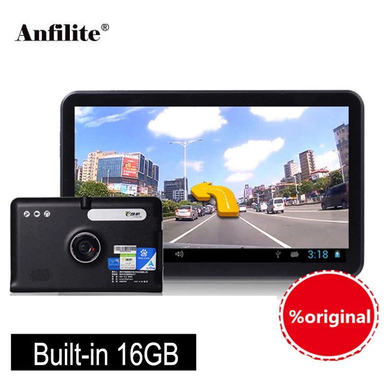 Anfilite 7'' Car DVR GPS Navigation 16G/512MB AVIN android Rearview Camera Automobile Navigator Navitel Map truck GPS Sat nav
Anfilite 7'' Car DVR GPS Navigation 16G/512MB AVIN android Rearview Camera Automobile Navigator Navitel Map truck GPS Sat nav
