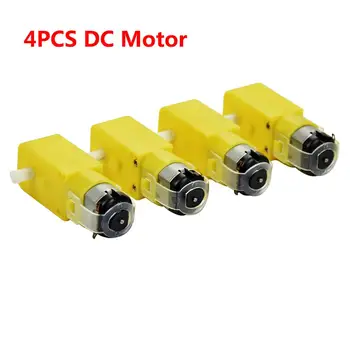4pcs/lot DC 3V-6V TT Motor Gear Motor & 4pcs/lot Rubber wheel for Arduino Smart Car /Robot car
4pcs/lot DC 3V-6V TT Motor Gear Motor & 4pcs/lot Rubber wheel for Arduino Smart Car /Robot car