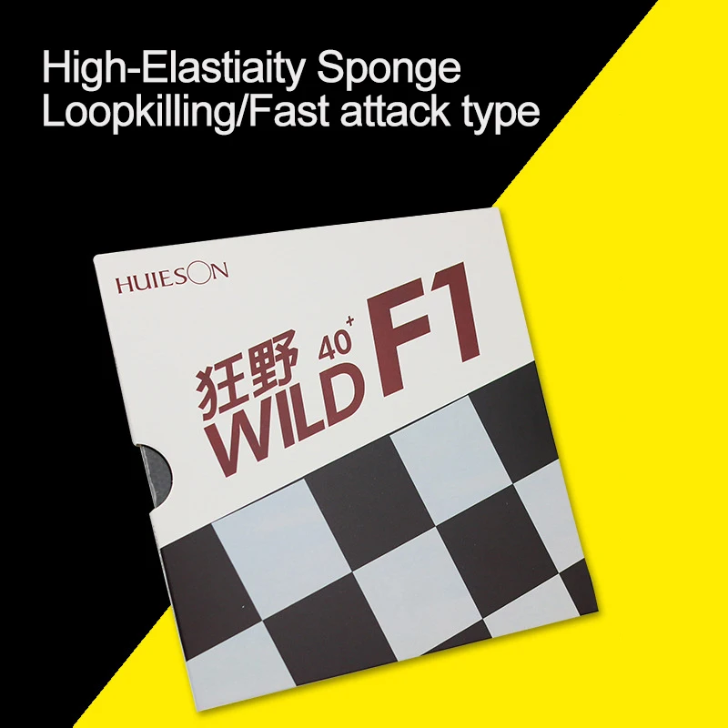 Huieson Top Quality Half Sticky Soft/Hard Pimples-in Table Tennis Rubber 2.2mm High Energy Sponge Rubber WILD F1 for 40+ Balls
Huieson Top Quality Half Sticky Soft/Hard Pimples-in Table Tennis Rubber 2.2mm High Energy Sponge Rubber WILD F1 for 40+ Balls