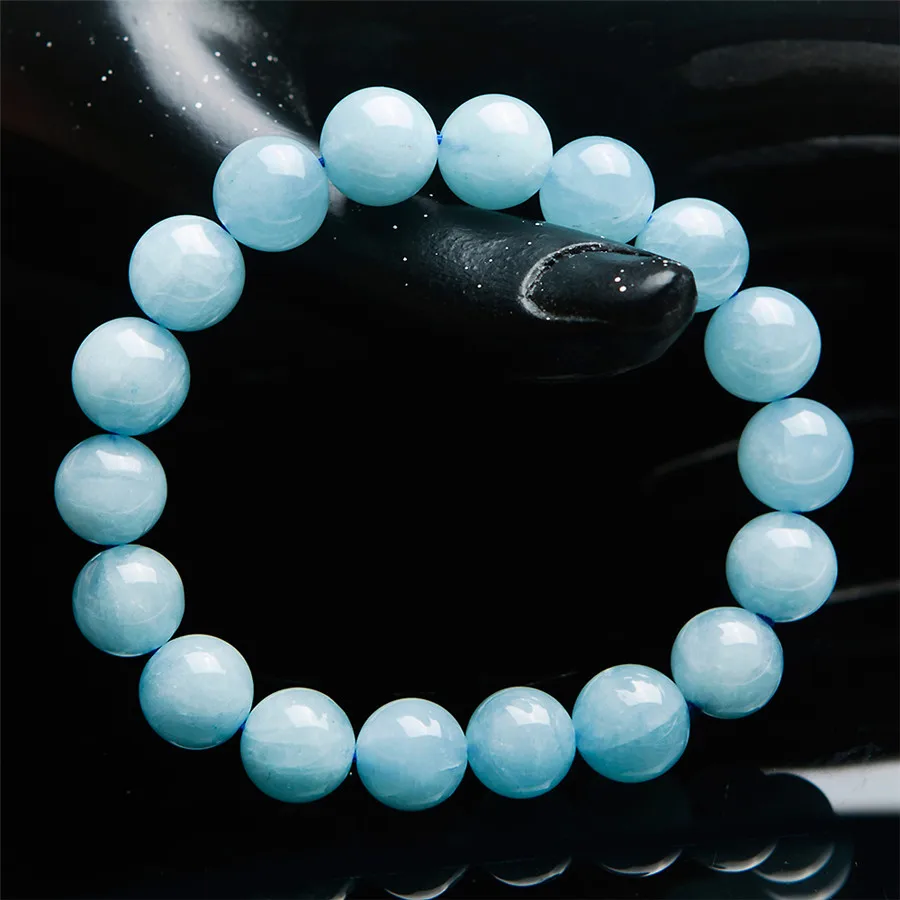 Fashion Healing Stones Bracelet 12mm Genuine Natural Blue Aquamarine Bracelet Women Female Stretch Round Bead Crystal AAAAA
Fashion Healing Stones Bracelet 12mm Genuine Natural Blue Aquamarine Bracelet Women Female Stretch Round Bead Crystal AAAAA