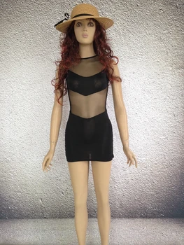 2018 Dresses Mesh Sleeveless Knee Mini Sexy Party Short Dress Bodycon Black Short Dress
2018 Dresses Mesh Sleeveless Knee Mini Sexy Party Short Dress Bodycon Black Short Dress