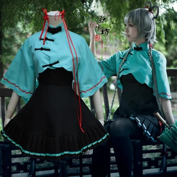 Women Dress Anime Cosplay for Luo Tianyi for Aguas De Marco Chinese Style Popular Vestidos Costume Adult in Carnaval Halloween
Women Dress Anime Cosplay for Luo Tianyi for Aguas De Marco Chinese Style Popular Vestidos Costume Adult in Carnaval Halloween