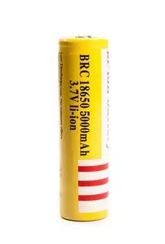 100% Brand New 2 Pcs / Lot BRC18650 5000 mAh Yellow Lion Battery 18650 3.7V Rechargeable Li-ion Battery For LED Flashlight
100% Brand New 2 Pcs / Lot BRC18650 5000 mAh Yellow Lion Battery 18650 3.7V Rechargeable Li-ion Battery For LED Flashlight