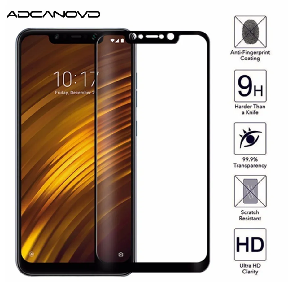 Screen protector for xiaomi pocophone f1 full cover tempered glass on pocophone f1 protective glass film
Screen protector for xiaomi pocophone f1 full cover tempered glass on pocophone f1 protective glass film