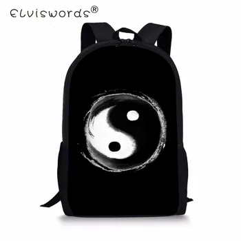 ELVISWORDS Children's Chinese Bagua School Bags Printing Backpack for Primary School Satchel Children Book bags mochila escolar
ELVISWORDS Children's Chinese Bagua School Bags Printing Backpack for Primary School Satchel Children Book bags mochila escolar