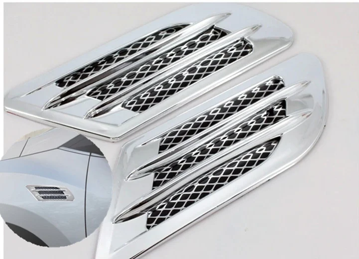 FUNDUOO Universal Car Side Air Vent Fender Cover Hole Intake Duct Flow Grille Decoration Sticker Free Drop Shipping
FUNDUOO Universal Car Side Air Vent Fender Cover Hole Intake Duct Flow Grille Decoration Sticker Free Drop Shipping