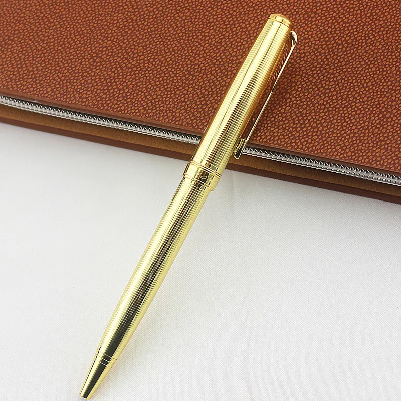 Creatively 0.7mm pen refill Metal Luxury Gold Ballpoint Pens for Writing School Office Business Supplies
Creatively 0.7mm pen refill Metal Luxury Gold Ballpoint Pens for Writing School Office Business Supplies