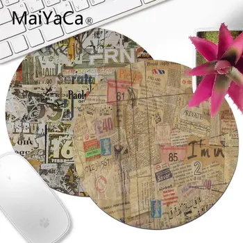 MaiYaCa Retro newspaper Customized laptop Gaming Round mouse pad Comfort small round Mouse Mat Gaming Mouse pad
MaiYaCa Retro newspaper Customized laptop Gaming Round mouse pad Comfort small round Mouse Mat Gaming Mouse pad