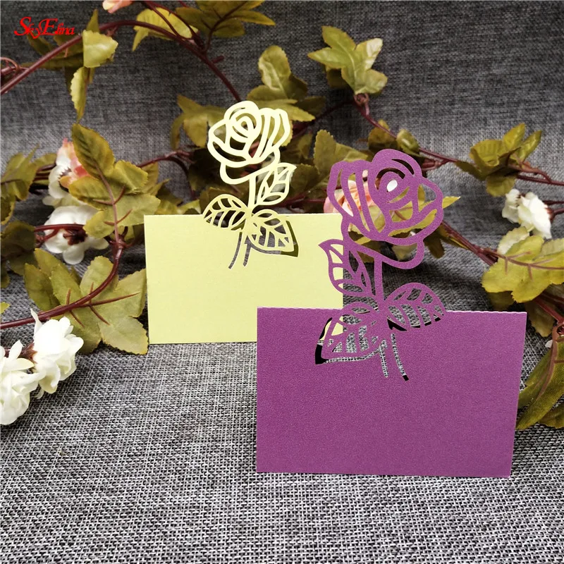 10/50/100PCS rose Shape Table Name Place Cards Wedding Christmas Birthday Party Invition Cards Table Decoration Favor 12X9cm 9Z
10/50/100PCS rose Shape Table Name Place Cards Wedding Christmas Birthday Party Invition Cards Table Decoration Favor 12X9cm 9Z