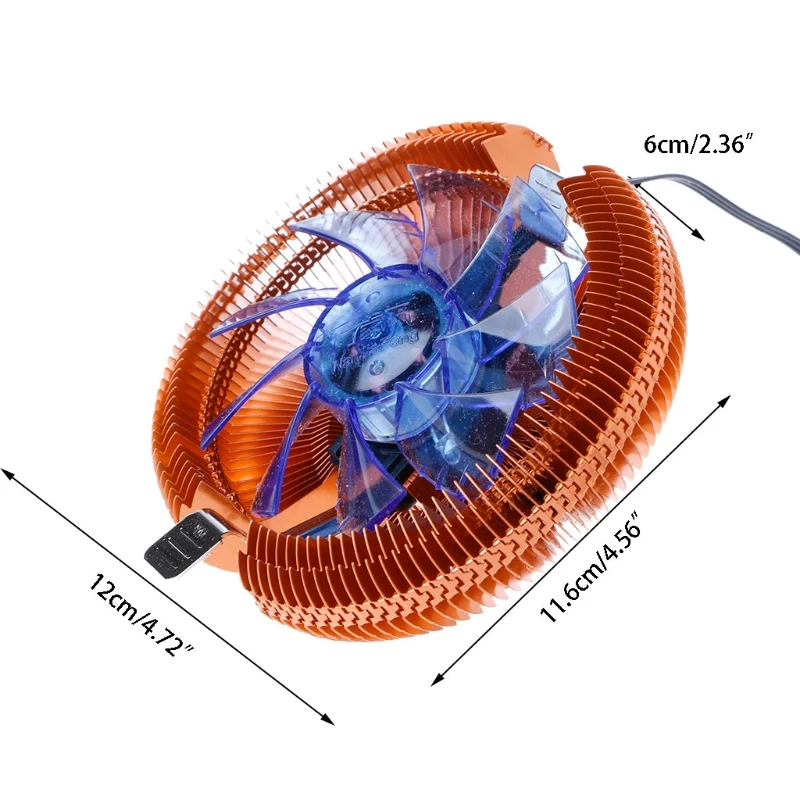 1 Set Temperature Control Colorful LED PC CPU Cooler Cooling Fan For AMD 754 Intel 775 Hot And New
1 Set Temperature Control Colorful LED PC CPU Cooler Cooling Fan For AMD 754 Intel 775 Hot And New