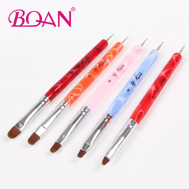 Retail BQAN 1 Set Double Use Dotter and Brush Nail Dot Pen Set and Flat Gel Brush Kit Free shipping
Retail BQAN 1 Set Double Use Dotter and Brush Nail Dot Pen Set and Flat Gel Brush Kit Free shipping