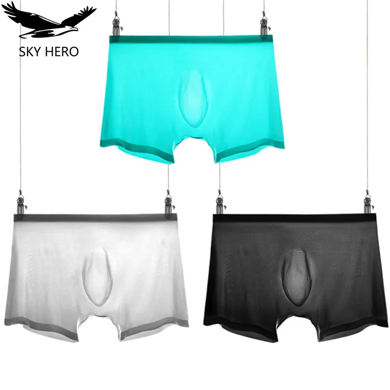 3pcs/lot men's ice silk underwear boxer homme sexy transparent mens boxers underware calzoncillos underpants boxershorts for man
3pcs/lot men's ice silk underwear boxer homme sexy transparent mens boxers underware calzoncillos underpants boxershorts for man