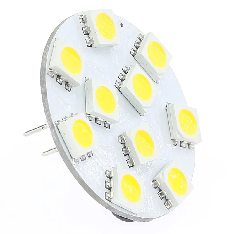 10 LED G4 Light Round Board SMD 5050 Wide Volt 12VDC 12VAC 24VDC 24VAC Back Pin White Warm White 5pcs/lot
10 LED G4 Light Round Board SMD 5050 Wide Volt 12VDC 12VAC 24VDC 24VAC Back Pin White Warm White 5pcs/lot