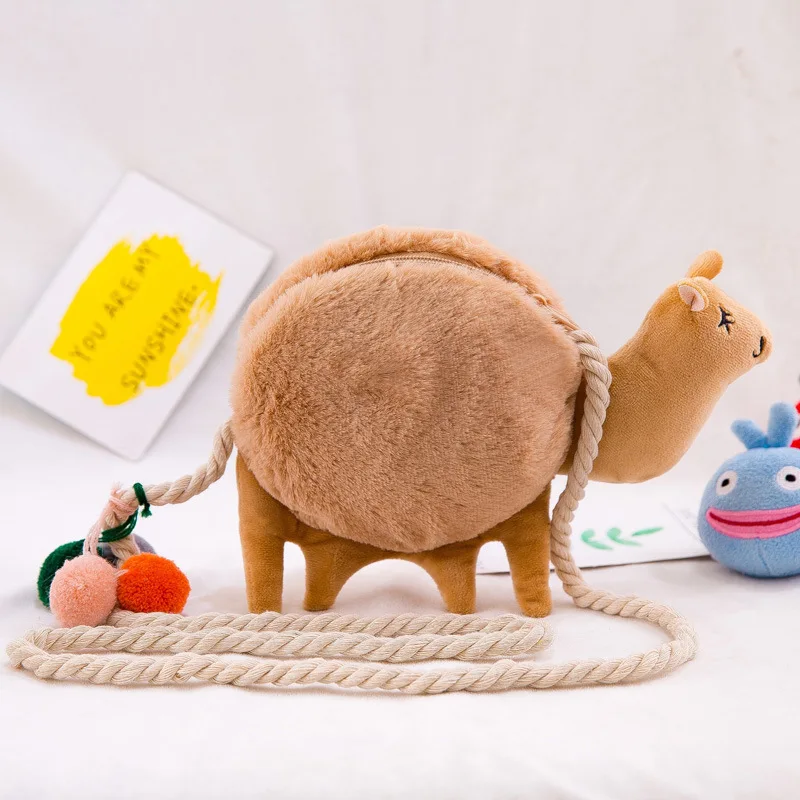 1pc 25cm Simulation Camel Plush Backpack Soft Animal Alpaca Plush Toys Doll for Kids Kawaii Cartoon Bag for Girl Creative Gift
1pc 25cm Simulation Camel Plush Backpack Soft Animal Alpaca Plush Toys Doll for Kids Kawaii Cartoon Bag for Girl Creative Gift