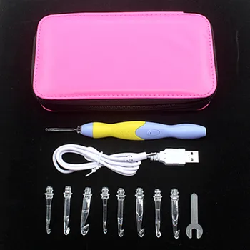 Crochet Hooks Knitting Needles Set with box 9 IN 1 USB LED Light Up Crochet Hook DIY Weave Craft Tools 2.5mm-6.5mm dropshipping
Crochet Hooks Knitting Needles Set with box 9 IN 1 USB LED Light Up Crochet Hook DIY Weave Craft Tools 2.5mm-6.5mm dropshipping