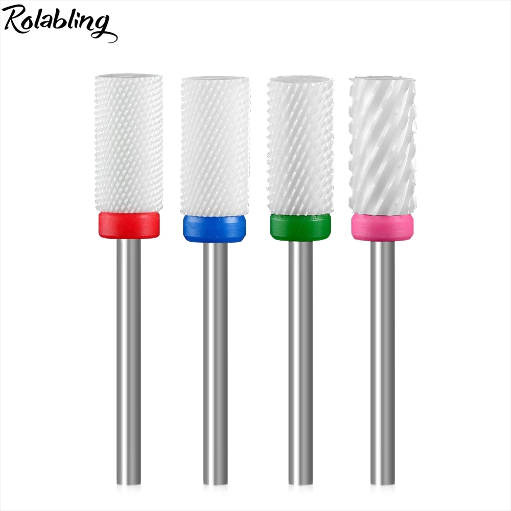 4 Different Models Cylinder Ceramic Nail Drill Grinding Head Bit Nail Salon Electric Professional Manicure Cutters Device Tools
4 Different Models Cylinder Ceramic Nail Drill Grinding Head Bit Nail Salon Electric Professional Manicure Cutters Device Tools