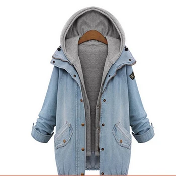 Vogues Plus Size Jean Jacket Women Nice Fashion Denim Jacket Autumn Winter Long Sleeve Women Coat Oversized Casual A181
Vogues Plus Size Jean Jacket Women Nice Fashion Denim Jacket Autumn Winter Long Sleeve Women Coat Oversized Casual A181