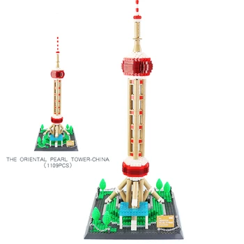 Wange 5224 Blocks Architecture Oriental Pearl Tower Landmark Collection Building Block Fun City Bricks Model Cute Kids Toys
Wange 5224 Blocks Architecture Oriental Pearl Tower Landmark Collection Building Block Fun City Bricks Model Cute Kids Toys