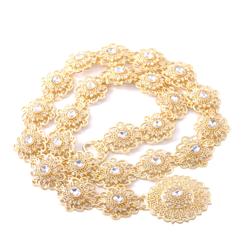 European wedding dress metal waist band for ethnic women's hollow pattern gold and silver antique adjust the length
European wedding dress metal waist band for ethnic women's hollow pattern gold and silver antique adjust the length