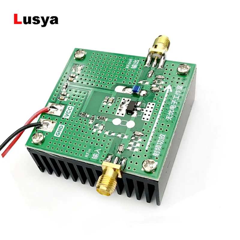 BTS Transceivers 400MHZ-4GHZ 1W power amplifier development board TQP7M9103 with heat sink Support continuous operation T0617
BTS Transceivers 400MHZ-4GHZ 1W power amplifier development board TQP7M9103 with heat sink Support continuous operation T0617