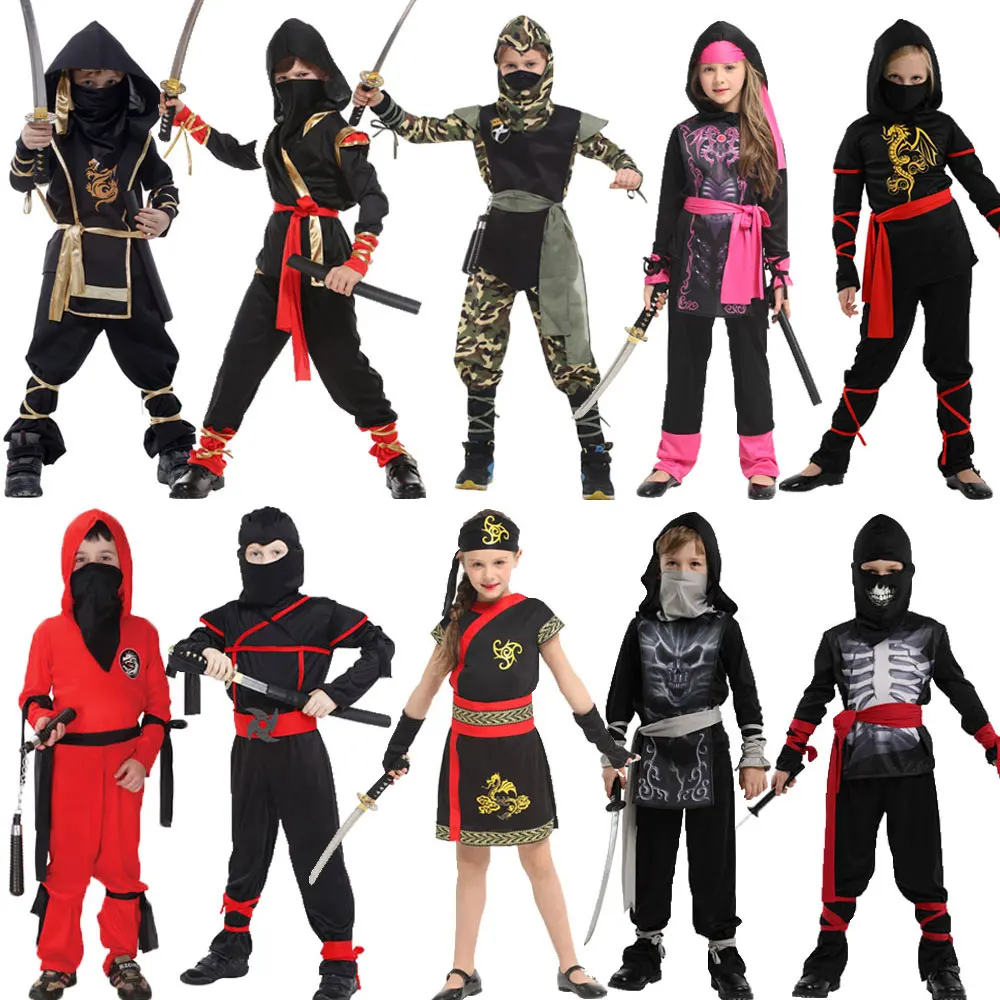 Umorden Halloween Costumes Boys Dragon Ninja Costume Girls Warrior Cosplay Carnival Party Fancy Dress Up for Kids Children
Umorden Halloween Costumes Boys Dragon Ninja Costume Girls Warrior Cosplay Carnival Party Fancy Dress Up for Kids Children