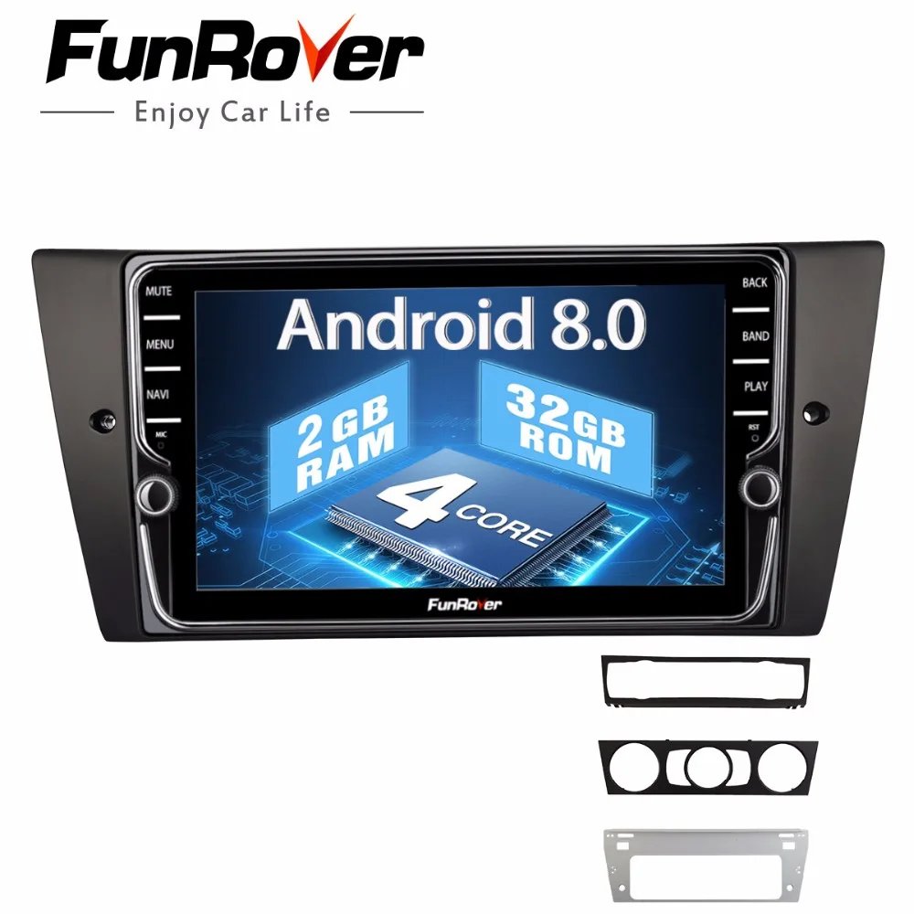 Funrover IPS 8''Car Multimedia player Android 8.0 2din car dvd radio for BMW 320/328/3 Series E90/E91/E92/E93 with gps navigator
Funrover IPS 8''Car Multimedia player Android 8.0 2din car dvd radio for BMW 320/328/3 Series E90/E91/E92/E93 with gps navigator