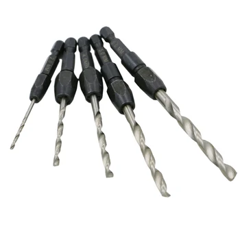 Drill Bit 2mm to 6mm Steel Plate Hole Cutter Drill HSS 6542 Core Drill Bit 5pc Change Drill Bit Set Hex Shank Metric
Drill Bit 2mm to 6mm Steel Plate Hole Cutter Drill HSS 6542 Core Drill Bit 5pc Change Drill Bit Set Hex Shank Metric