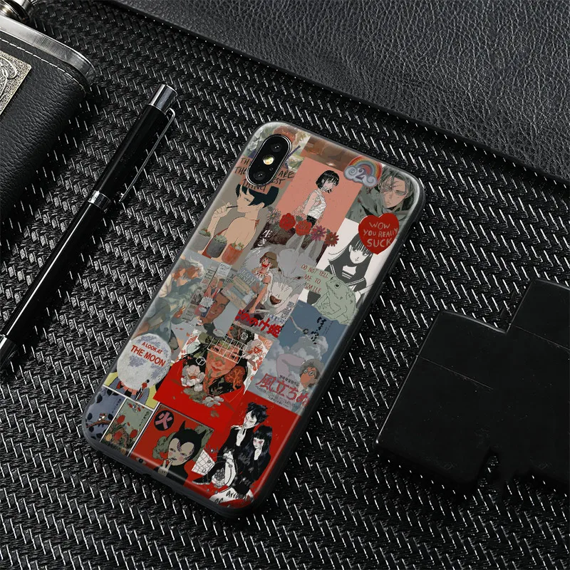 Japanese Manga Girl Collage Soft Silicone Phone Case Cover shell For Apple iPhone 5 5s Se 6 6s 7 8 Plus X XR XS MAX
Japanese Manga Girl Collage Soft Silicone Phone Case Cover shell For Apple iPhone 5 5s Se 6 6s 7 8 Plus X XR XS MAX