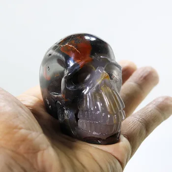 2.83"CRYSTAL AGATE Handmade Carved Crystal Skull Crystal Realistic Crystal Healing Furnishing Articles Figurine N31
2.83"CRYSTAL AGATE Handmade Carved Crystal Skull Crystal Realistic Crystal Healing Furnishing Articles Figurine N31
