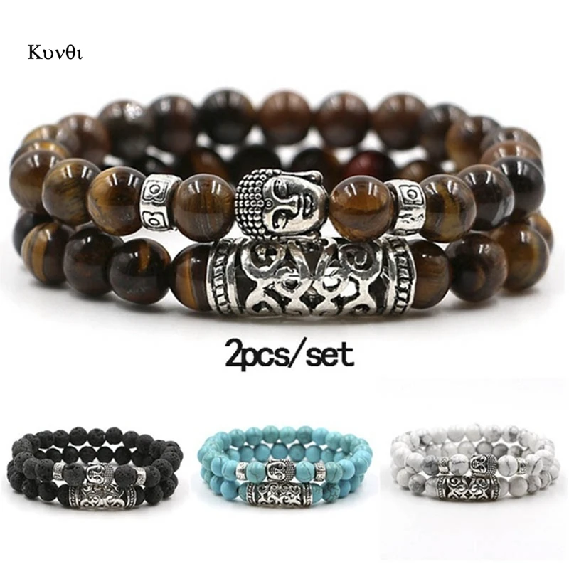 2Pcs/Set Nepal India Buddha Statue Beads Bracelet for Men Charm Black Lava Natural Stone Bracelets Elastic Women Jewelry Yoga
2Pcs/Set Nepal India Buddha Statue Beads Bracelet for Men Charm Black Lava Natural Stone Bracelets Elastic Women Jewelry Yoga