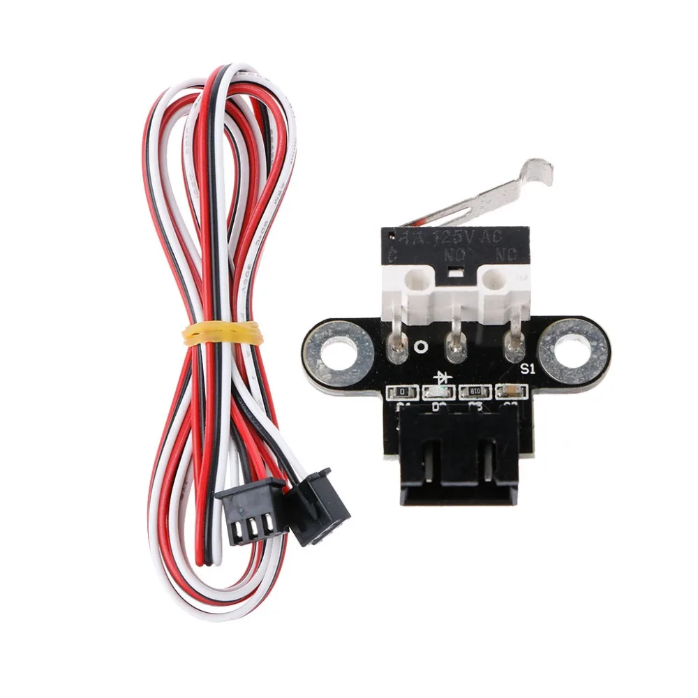New Mechanical Limit Switch Module Horizontal Type With 1m Connecting Cable For Endstop Reprap RAMPS 1.4 3D Printer Parts
New Mechanical Limit Switch Module Horizontal Type With 1m Connecting Cable For Endstop Reprap RAMPS 1.4 3D Printer Parts