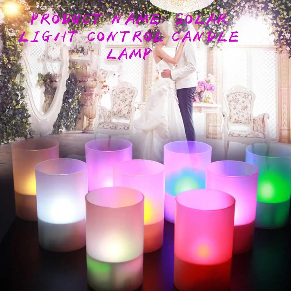 Solar LED Candle Lighting Control Marriage Proposal Creative Layout Bar Cafe Club KTV Decorative Candle Cup
Solar LED Candle Lighting Control Marriage Proposal Creative Layout Bar Cafe Club KTV Decorative Candle Cup