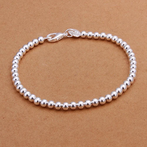 Bluelans Women's Silver Plated Fashion Jewelry Charms 4mm Ball Slim Bracelet for Daily use
Bluelans Women's Silver Plated Fashion Jewelry Charms 4mm Ball Slim Bracelet for Daily use