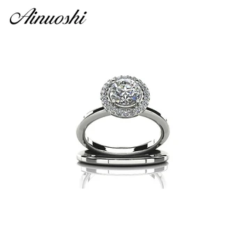 Classical 925 Sterling Silver Ring Sets for Women Wedding Luxury Aneis Feminino Shiny Round Cut NSCD Ring Sets Anniversary Gift
Classical 925 Sterling Silver Ring Sets for Women Wedding Luxury Aneis Feminino Shiny Round Cut NSCD Ring Sets Anniversary Gift