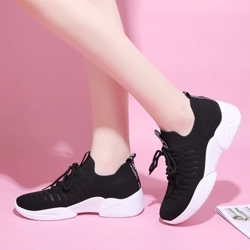 Leader Show Woman Sneaker Trend Flyknit Breathable Rubber Women Running Shoes Brand Spring Sport Shoes 2019 Summer Shoes Woman
Leader Show Woman Sneaker Trend Flyknit Breathable Rubber Women Running Shoes Brand Spring Sport Shoes 2019 Summer Shoes Woman