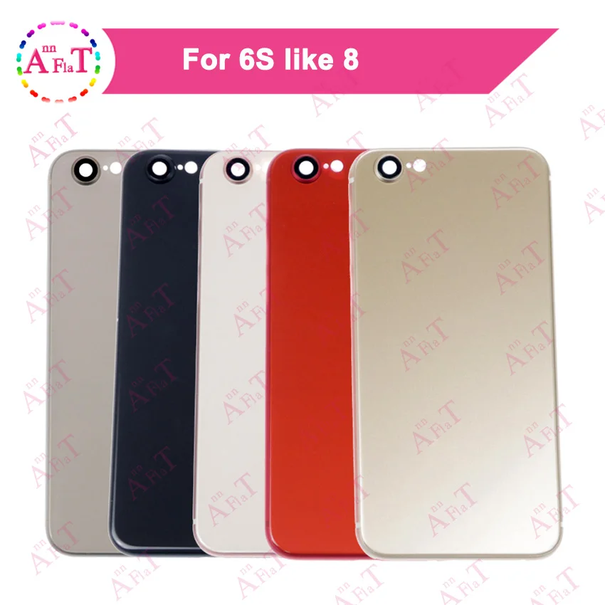 New Replacement Battery Door Chassis Middle Frame for iphone 6s like 8 Back Cover Housing Rear Door with Card Tray+Buttons
New Replacement Battery Door Chassis Middle Frame for iphone 6s like 8 Back Cover Housing Rear Door with Card Tray+Buttons
