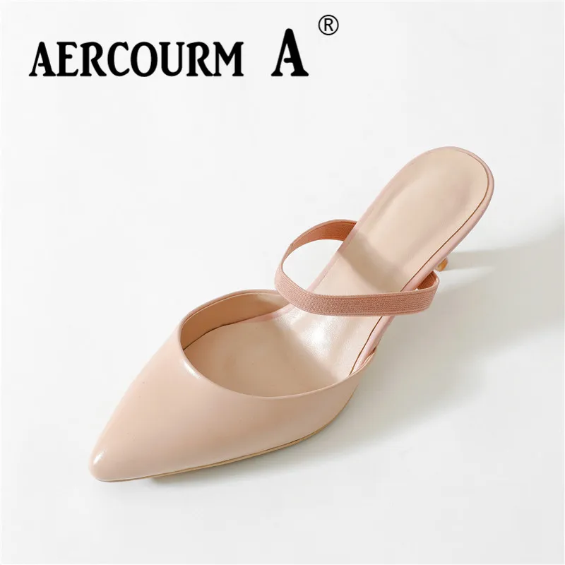 Aercourm A 2018 Summer Women Genuine Leather Sandals Shoes Female Black Solid Shoes Thin Heels Women Pumps Slipper Shoes FDE9022
Aercourm A 2018 Summer Women Genuine Leather Sandals Shoes Female Black Solid Shoes Thin Heels Women Pumps Slipper Shoes FDE9022