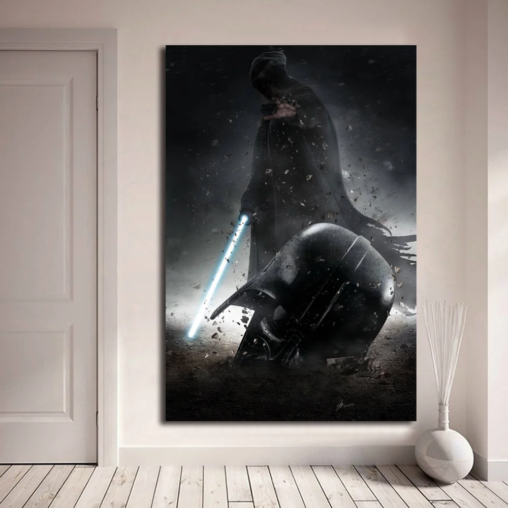 STAR WARS Classic Movie Darth Vader Skywalker Minimalist Art Canvas Poster Print Wall Picture Modern Home Room Wall Decoration
STAR WARS Classic Movie Darth Vader Skywalker Minimalist Art Canvas Poster Print Wall Picture Modern Home Room Wall Decoration