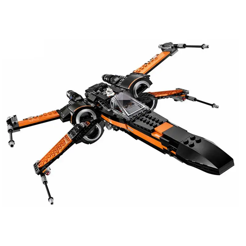 742Pcs Poe's X-Wing Fighter Star Plan Starwars Set Mini Bricks Single Sale Building Blocks Toys for Kids Gifts
742Pcs Poe's X-Wing Fighter Star Plan Starwars Set Mini Bricks Single Sale Building Blocks Toys for Kids Gifts