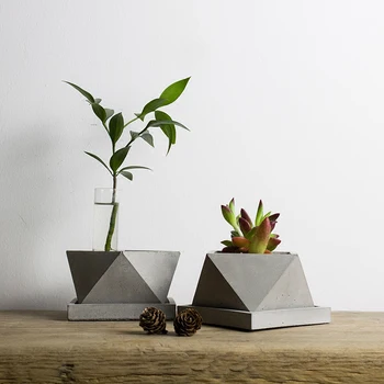 V008 Geometric polygon concrete planter silicone mold home decoration craft potting concrete plant cement vase molds
V008 Geometric polygon concrete planter silicone mold home decoration craft potting concrete plant cement vase molds