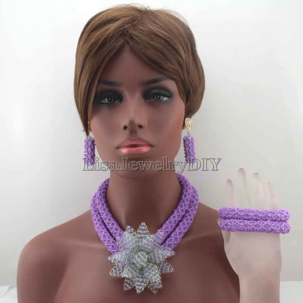 Stylish Lavender African Big Flower Jewelry Set Nigerian Wedding Indian Costume Bridal Necklace Jewelry Set Free Shipping HD8075
Stylish Lavender African Big Flower Jewelry Set Nigerian Wedding Indian Costume Bridal Necklace Jewelry Set Free Shipping HD8075