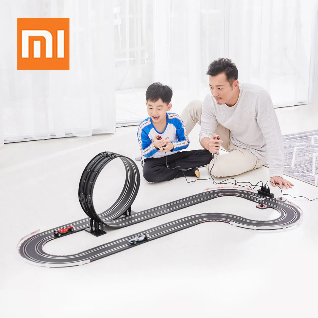 Xiaomi Racing Track Car Suit 1:43 Control Acceleration Competitive Track Toy Double RC Racing Ring Assembly Athletic Track Suit
Xiaomi Racing Track Car Suit 1:43 Control Acceleration Competitive Track Toy Double RC Racing Ring Assembly Athletic Track Suit