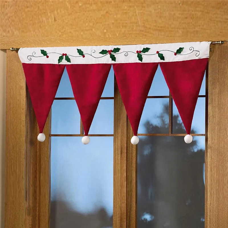 Merry Christmas Window Curtain New Year Door Drape Pendants Decore Indoor Home Decoration Christmas Ornaments Supplies
Merry Christmas Window Curtain New Year Door Drape Pendants Decore Indoor Home Decoration Christmas Ornaments Supplies