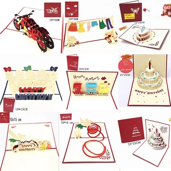 1pcs 3D Pop UP Greeting Card Happy Birthday Card for Girl Kids Birthday Cake Postcards Gift Card with Envelope Party Decoration
1pcs 3D Pop UP Greeting Card Happy Birthday Card for Girl Kids Birthday Cake Postcards Gift Card with Envelope Party Decoration