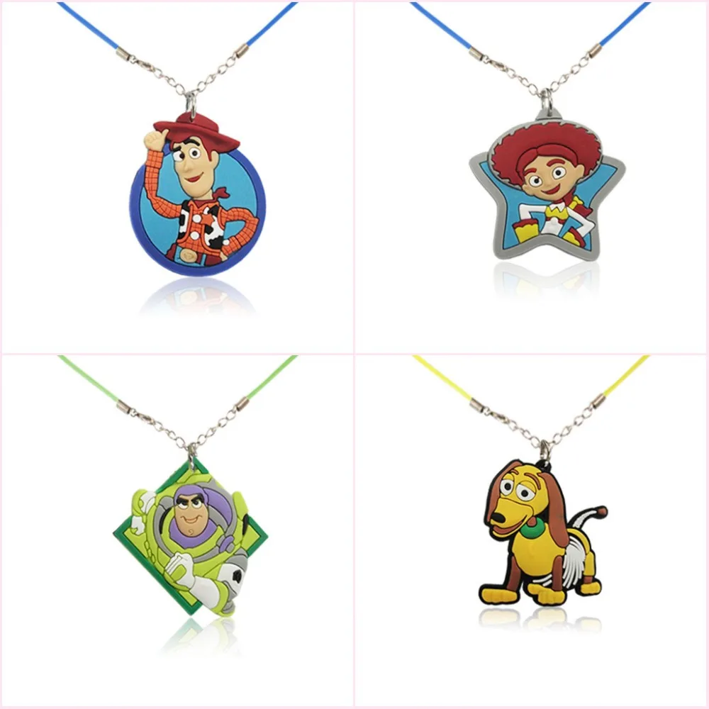 1PCS Toy Story 3 Cartoon Necklace PVC Charm Necklace Chain Choker Fashion Jewelry Accessories for Kids Best Party Gift
1PCS Toy Story 3 Cartoon Necklace PVC Charm Necklace Chain Choker Fashion Jewelry Accessories for Kids Best Party Gift