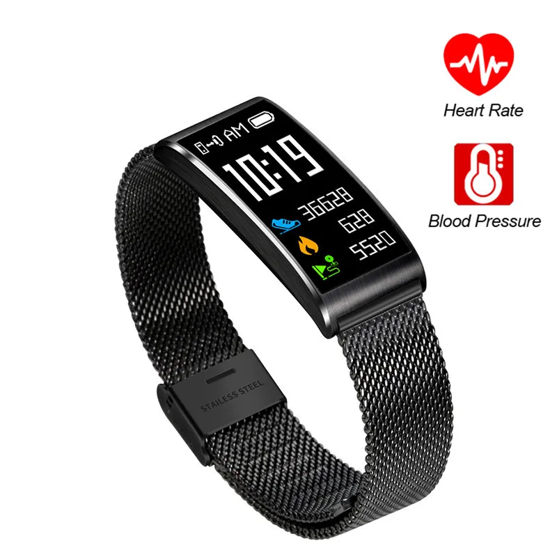 IP68 Waterproof Smart Bracelet Pedometer Blood Pressure Monitoring Color LCD Smart Wristband Android iOS Fitness Tracker
IP68 Waterproof Smart Bracelet Pedometer Blood Pressure Monitoring Color LCD Smart Wristband Android iOS Fitness Tracker