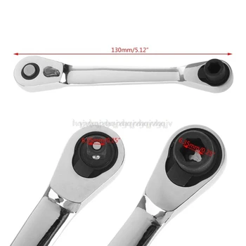 1/4" Dual Head Square Ratchet Socket Wrench Hex Bit Driver Screwdriver 72-Tooth Jy02 19 Dropship
1/4" Dual Head Square Ratchet Socket Wrench Hex Bit Driver Screwdriver 72-Tooth Jy02 19 Dropship