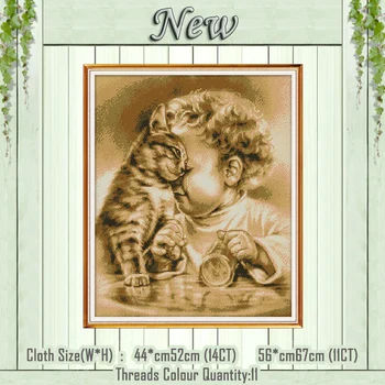 Overturned cup girl cat decor paintings counted printed on the canvas DMC 11CT 14CT kits Cross Stitch embroidery needlework Sets
Overturned cup girl cat decor paintings counted printed on the canvas DMC 11CT 14CT kits Cross Stitch embroidery needlework Sets