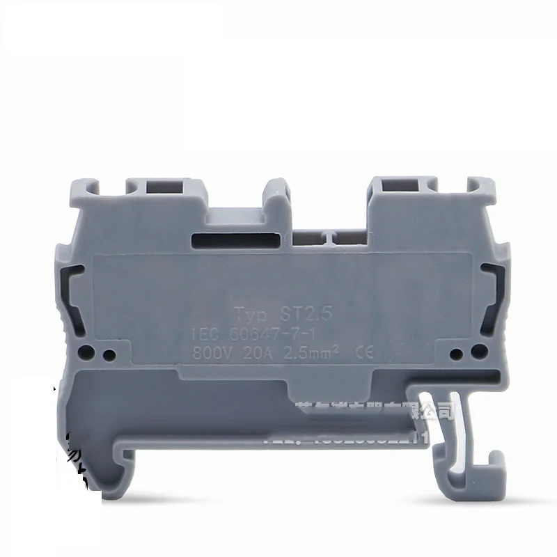 50pcs/bag ST2.5 Terminal rail Wiring board connector terminals Wire Cable Terminals ST-2.5
50pcs/bag ST2.5 Terminal rail Wiring board connector terminals Wire Cable Terminals ST-2.5