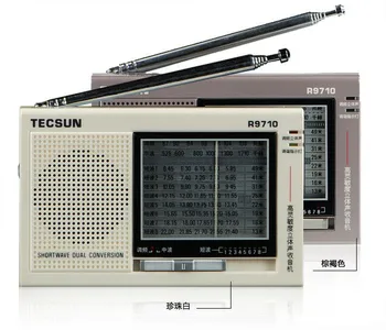 

TECSUN R-9710 FM/MW/SW Dual Conversion World Band Radio Receiver With Built-In Speaker Free Shipping